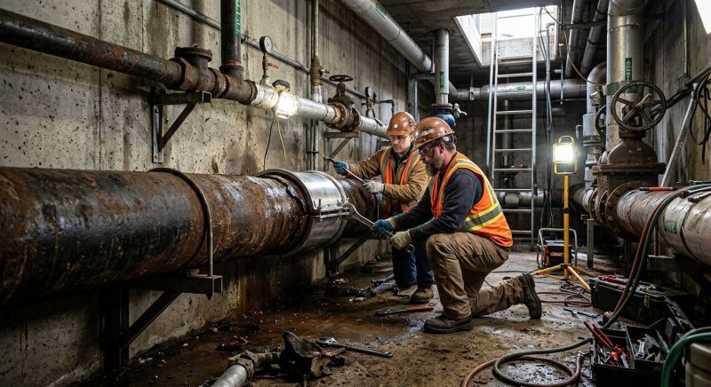 Broken Pipe Repair Service