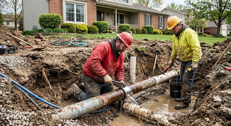 Broken Pipe Repair